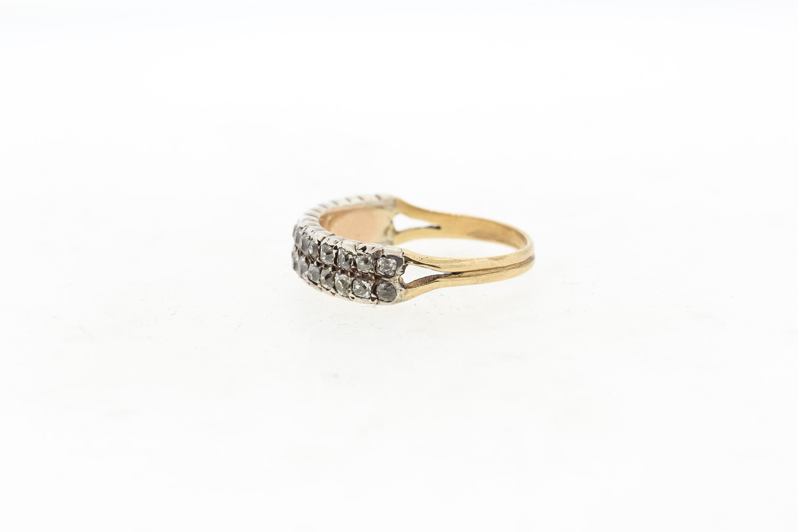 antique georgian diamond ring