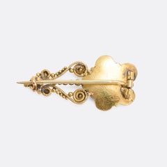 Antique Georgian Halley's Comet Brooch