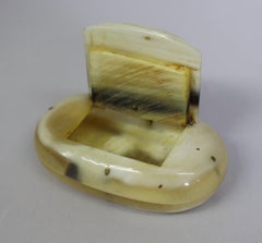 Antique Georgian Horn Snuff Box