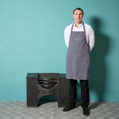 Antique Georgian Hourglass Cast Iron Hob Grate