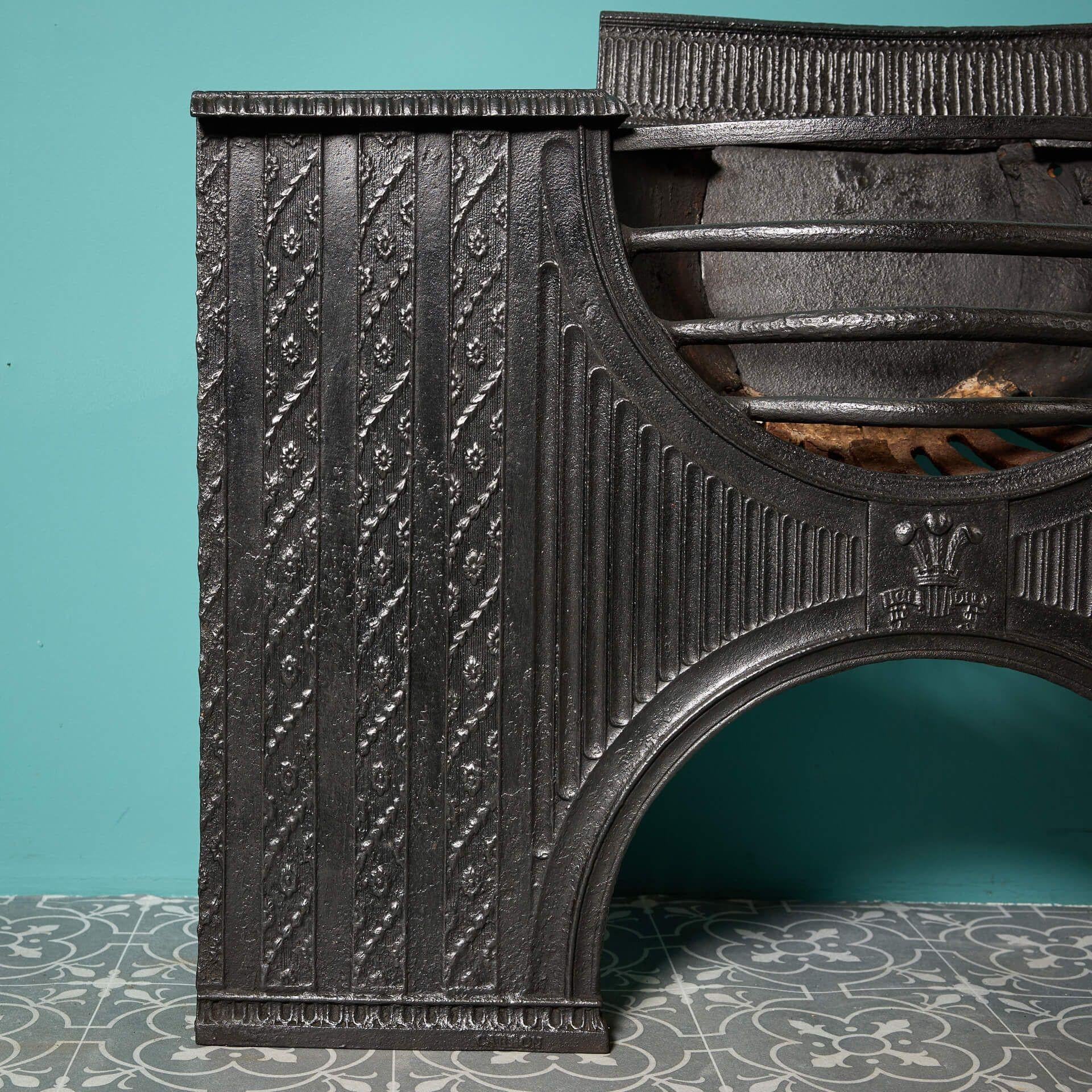Grille de table de cuisson ancienne en sablier de style géorgien par Carron Iron Co. État moyen - En vente à Wormelow, Herefordshire