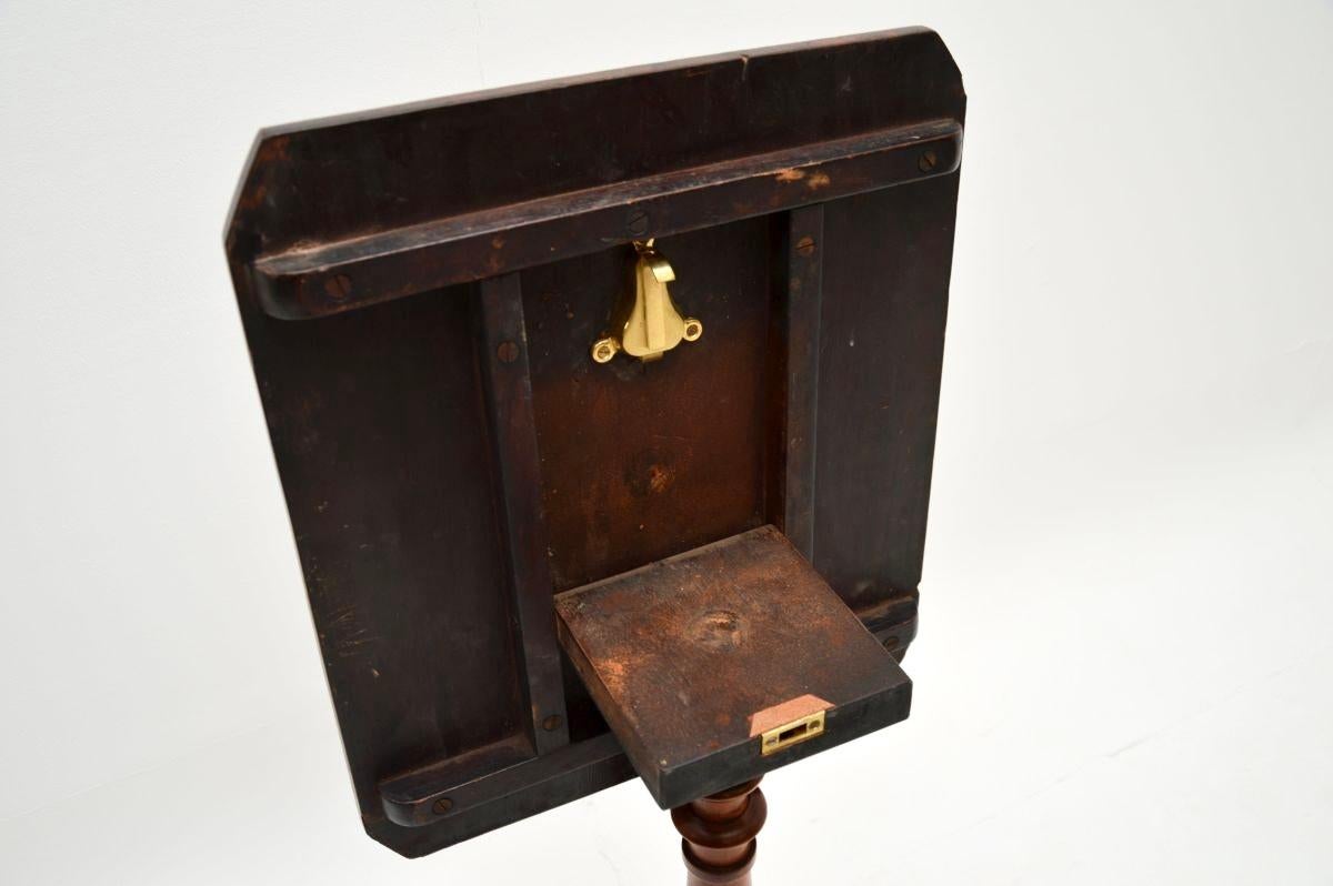 Antique Georgian Inlaid Walnut Chess Table 1