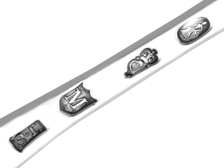 Antique Irish Sterling Silver Gravy Spoons For Sale at 1stDibs