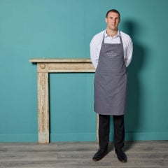 Antique Georgian Limestone Bullseye Fireplace