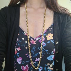 Antique Georgian Long Gold Chain, Necklace and Bracelets, Circa 1820