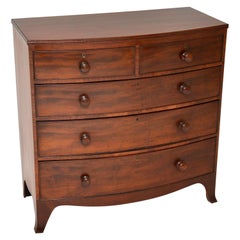 Antique Georgian Mahogany Chest of Drawers