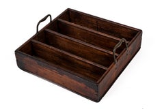 Antique Georgian Mahogany Cutlery Tray, England, early 19th Century