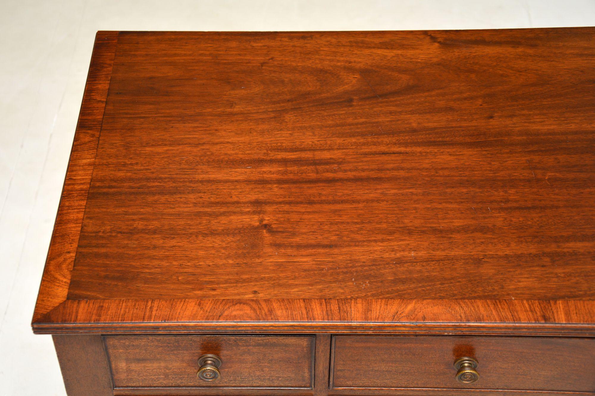 18th Century Antique Georgian Mahogany Low Boy Side Table