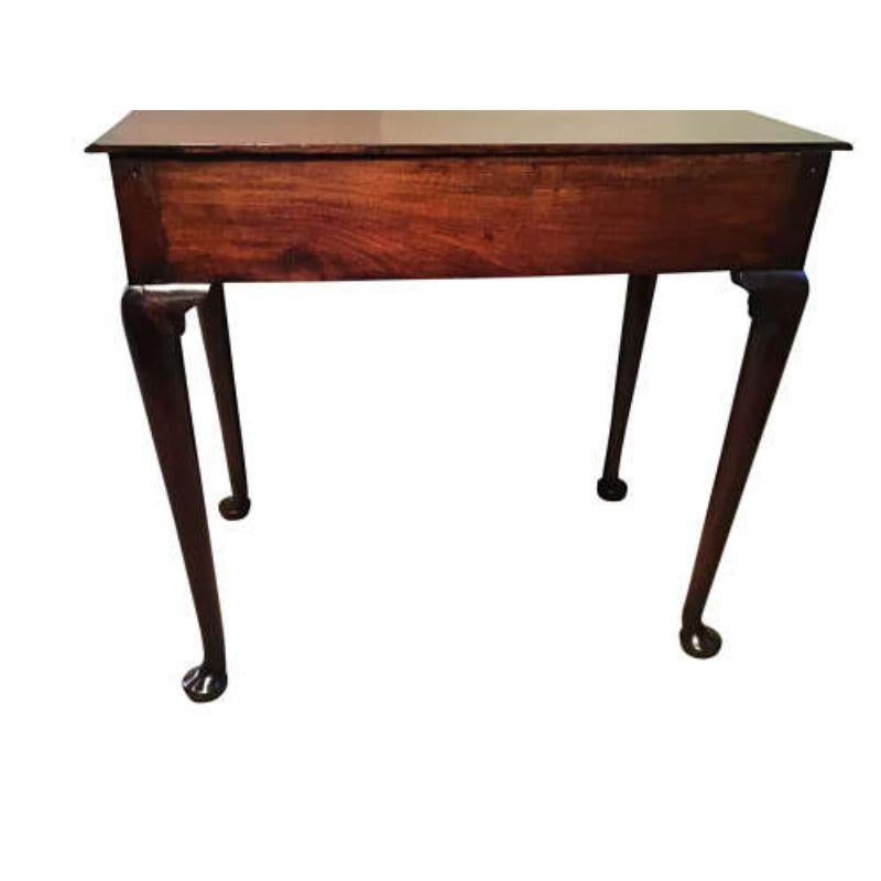 18th Century and Earlier Antique Georgian Mahogany Sidetable For Sale