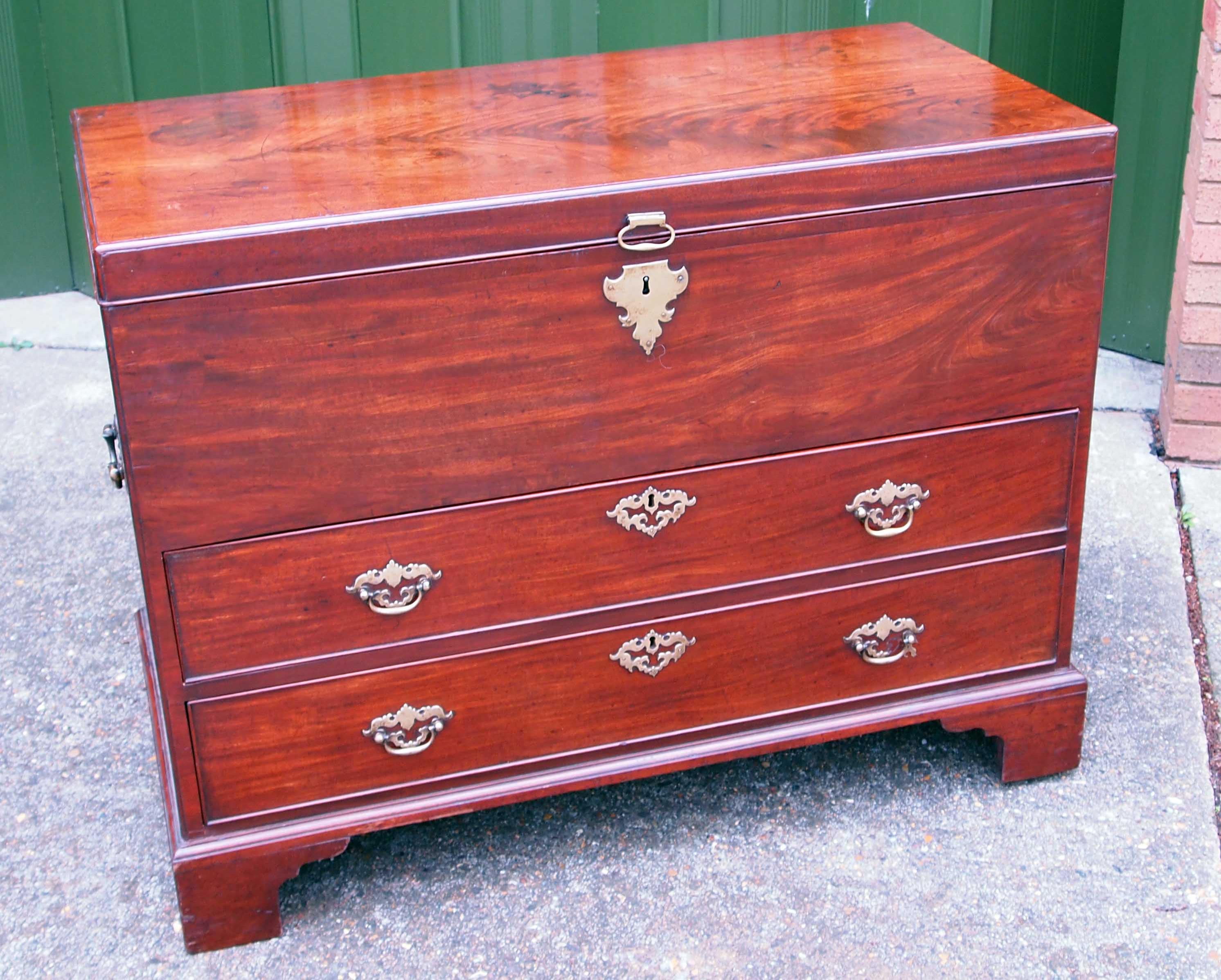 antique silverware chest