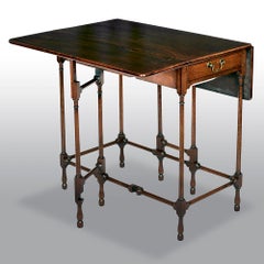Antique Georgian Mahogany Spider Leg Pembroke Table