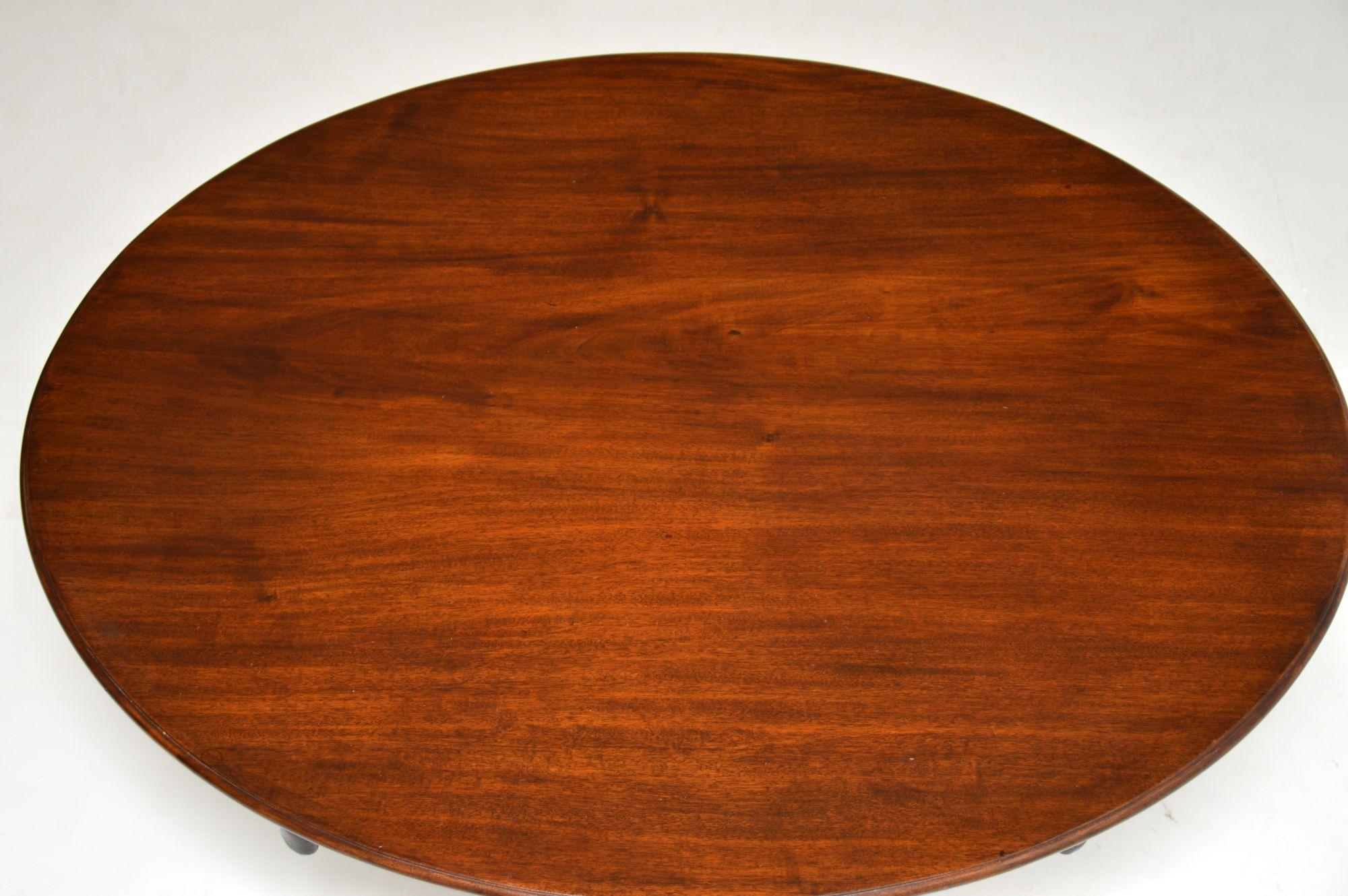 antique tilt top dining table
