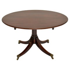Antique Georgian Mahogany Tilt-Top Dining Table