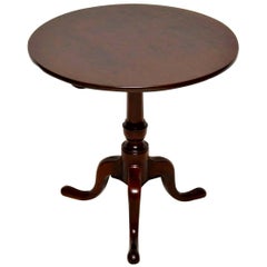 Antique Georgian Mahogany Tripod Table