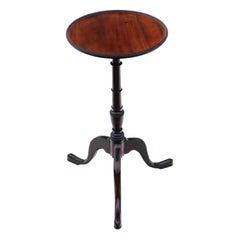 Antique Georgian Mahogany Wine or Side Table