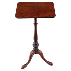 Antique Georgian Mahogany Wine Side Table Antique Georgian Mahogany Wine Side Table