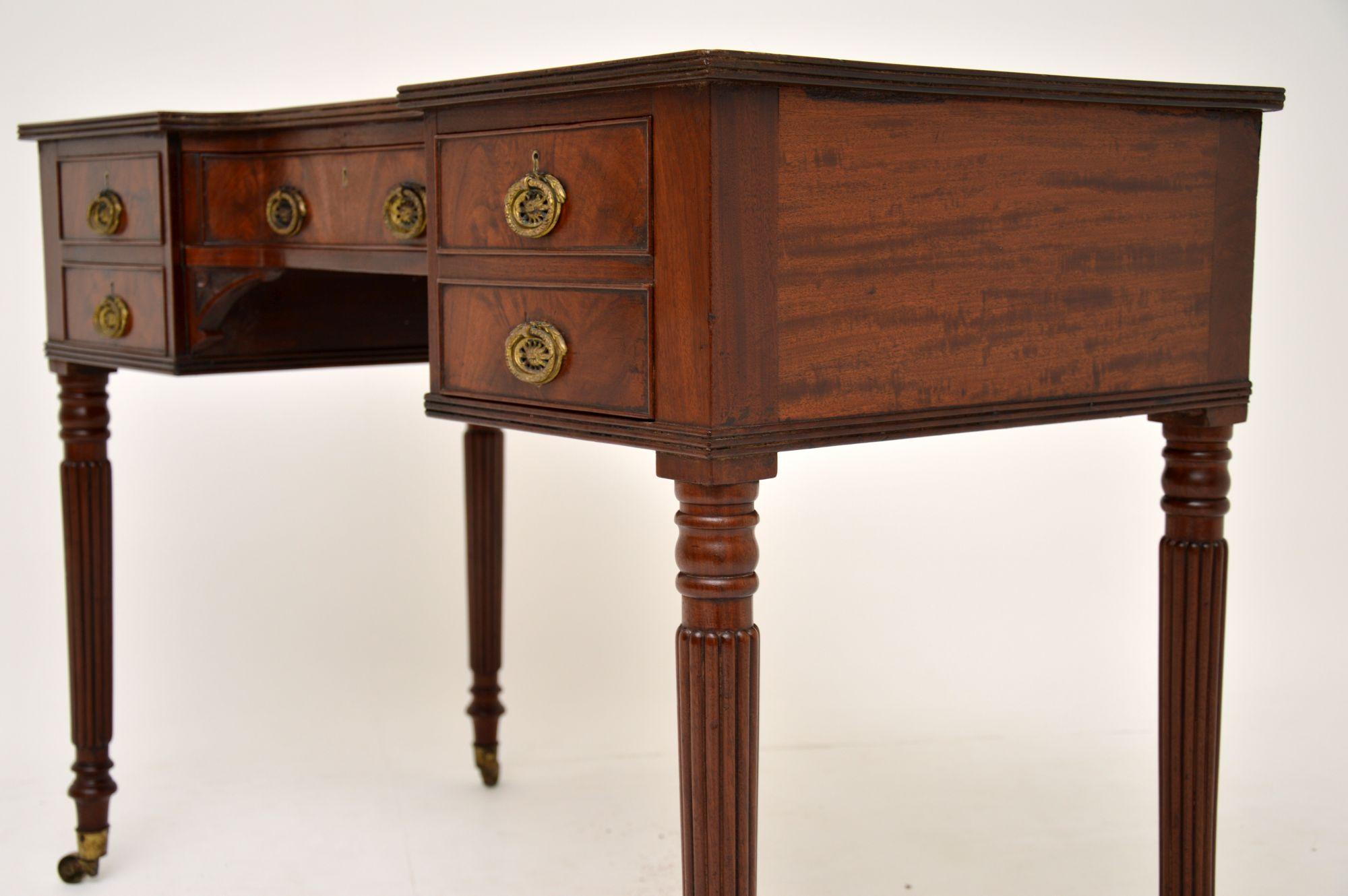 Antique Georgian Mahogany Writing Table / Desk 1