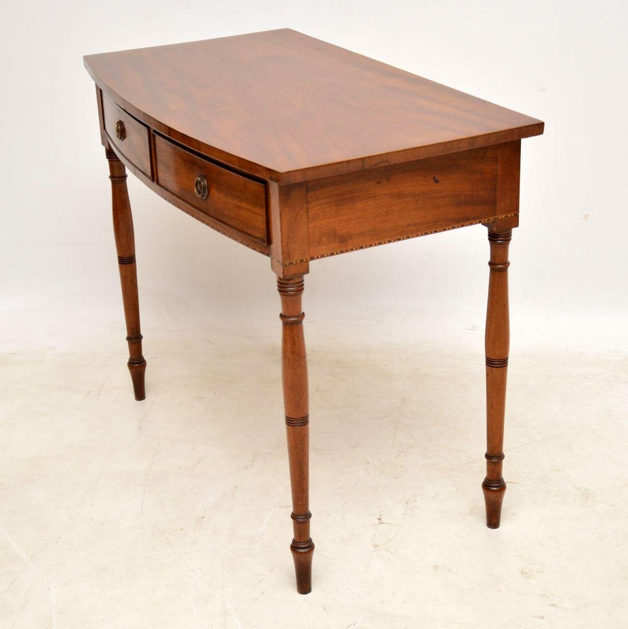 Antique Georgian Mahogany Writing Table In Excellent Condition In London, GB