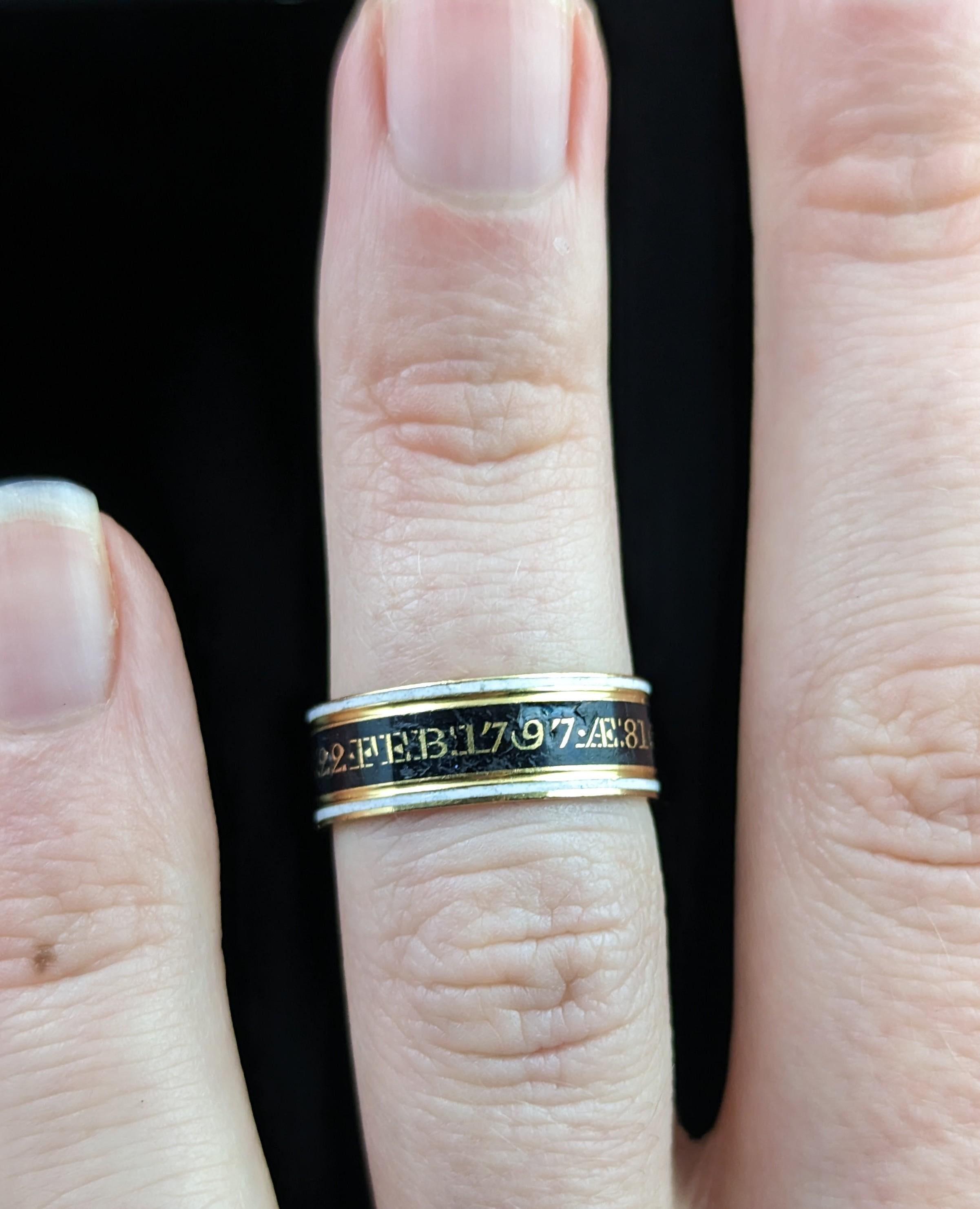 antique mourning rings for sale