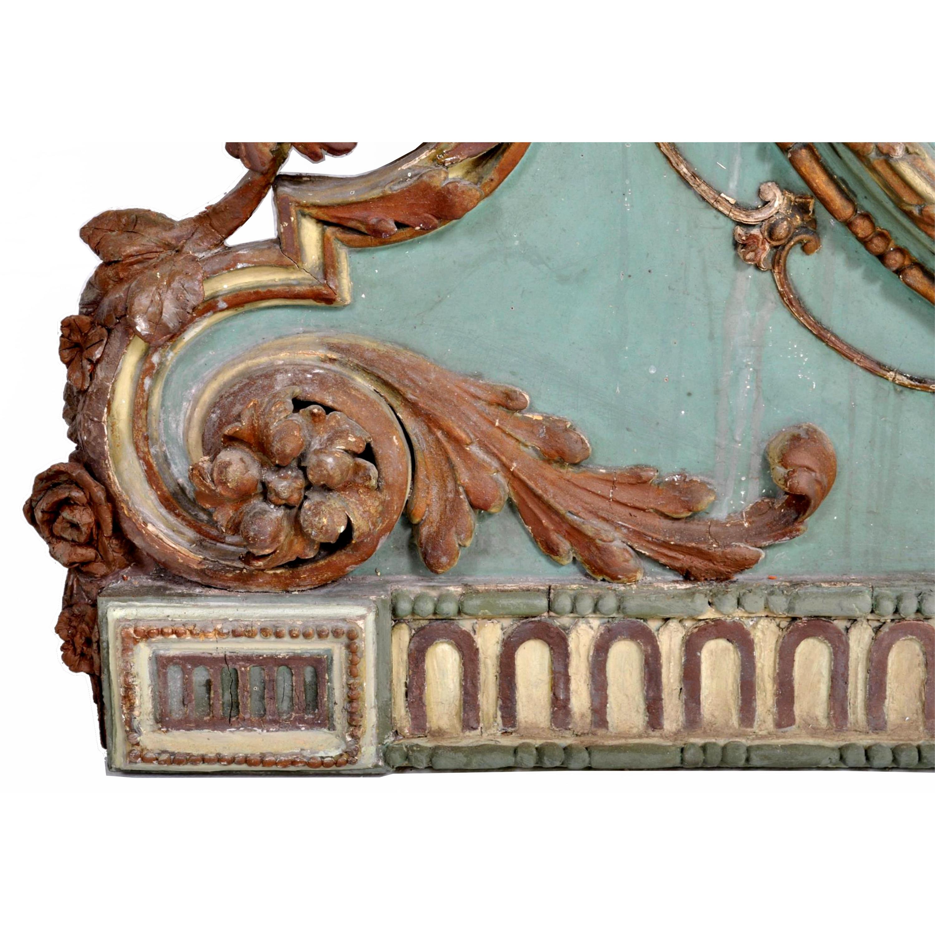 Scottish Antique Georgian Neo-Classical Door Pediment, Robert Adam