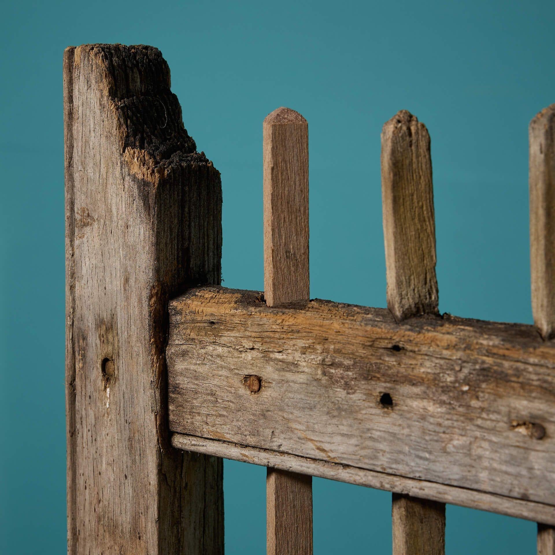 XIX secolo Antico cancello pedonale georgiano in Oak in vendita