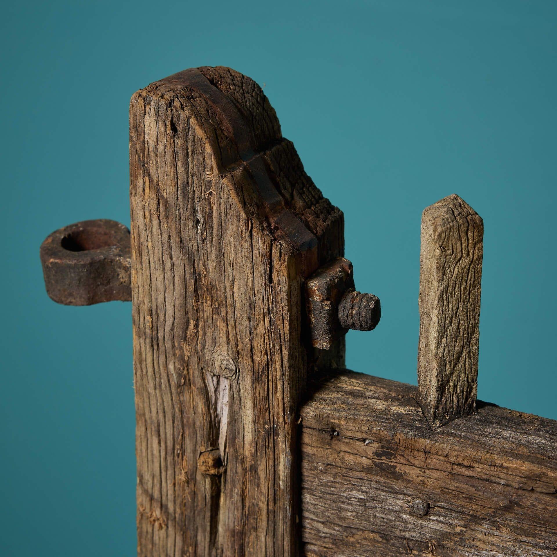 Antico cancello pedonale georgiano in Oak in vendita 2