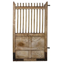 Antique Georgian Oak Pedestrian Gate