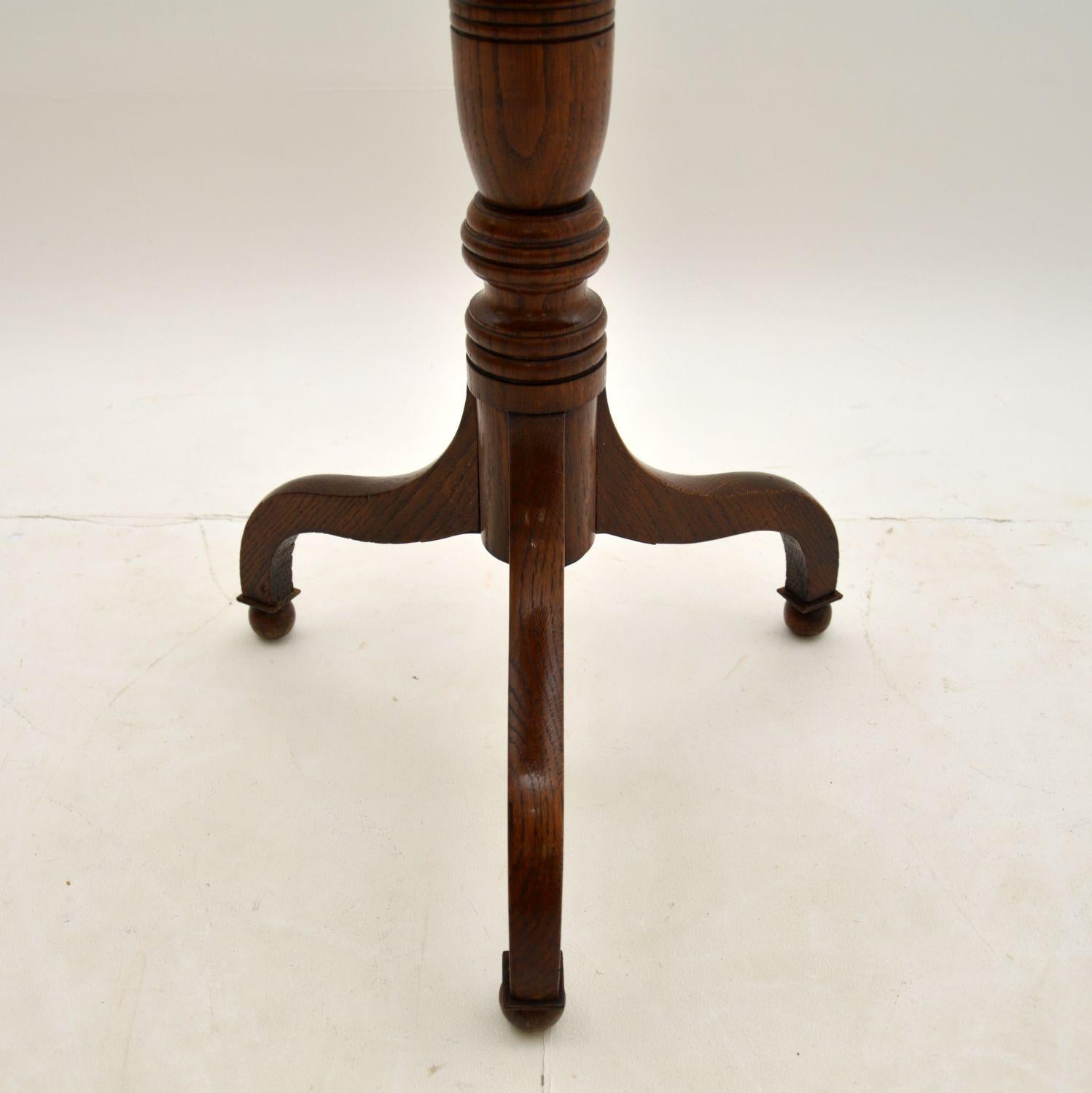 18th Century Antique Georgian Oak Side Table