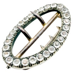 Antique Georgian Paste Buckle 1820s