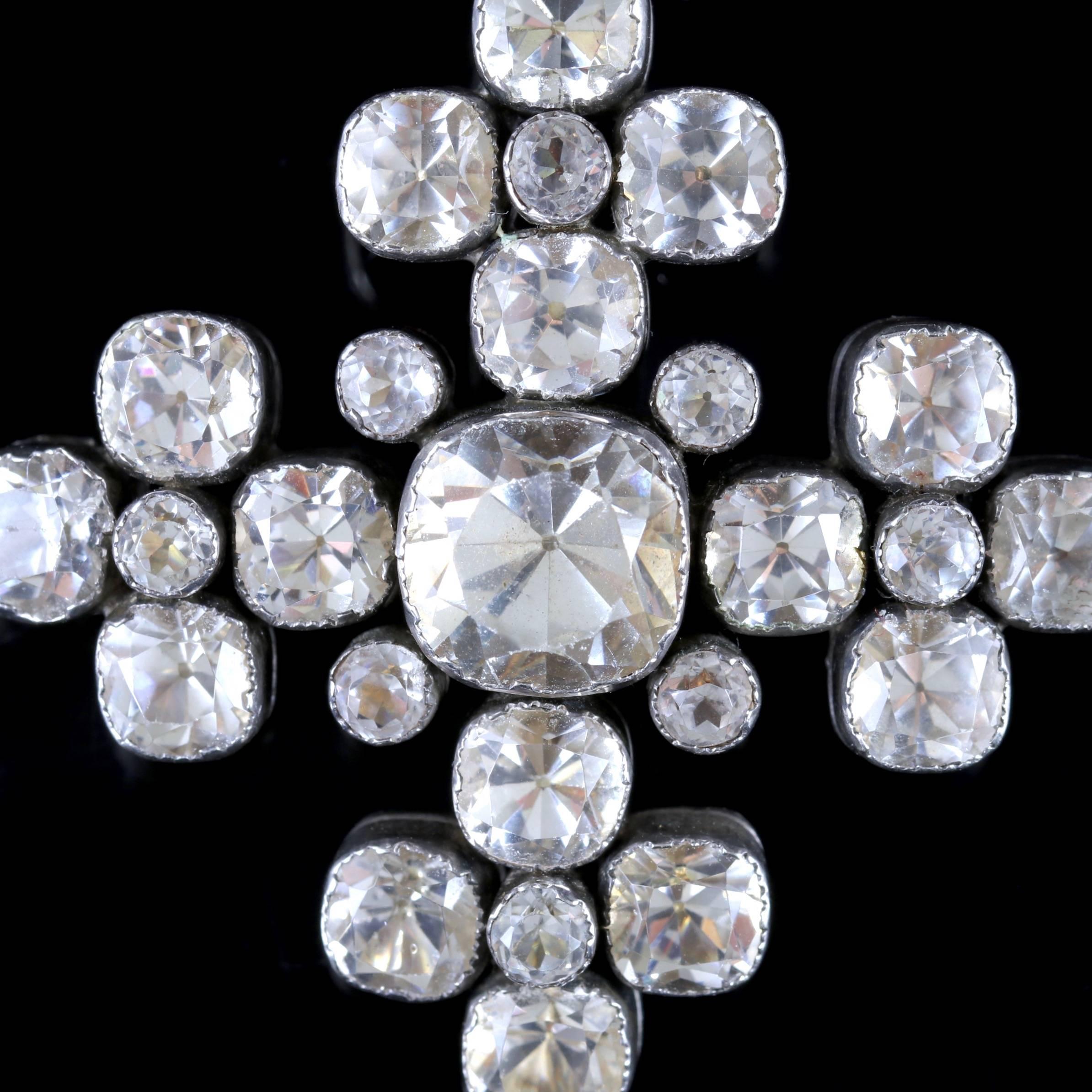 georgian paste brooch