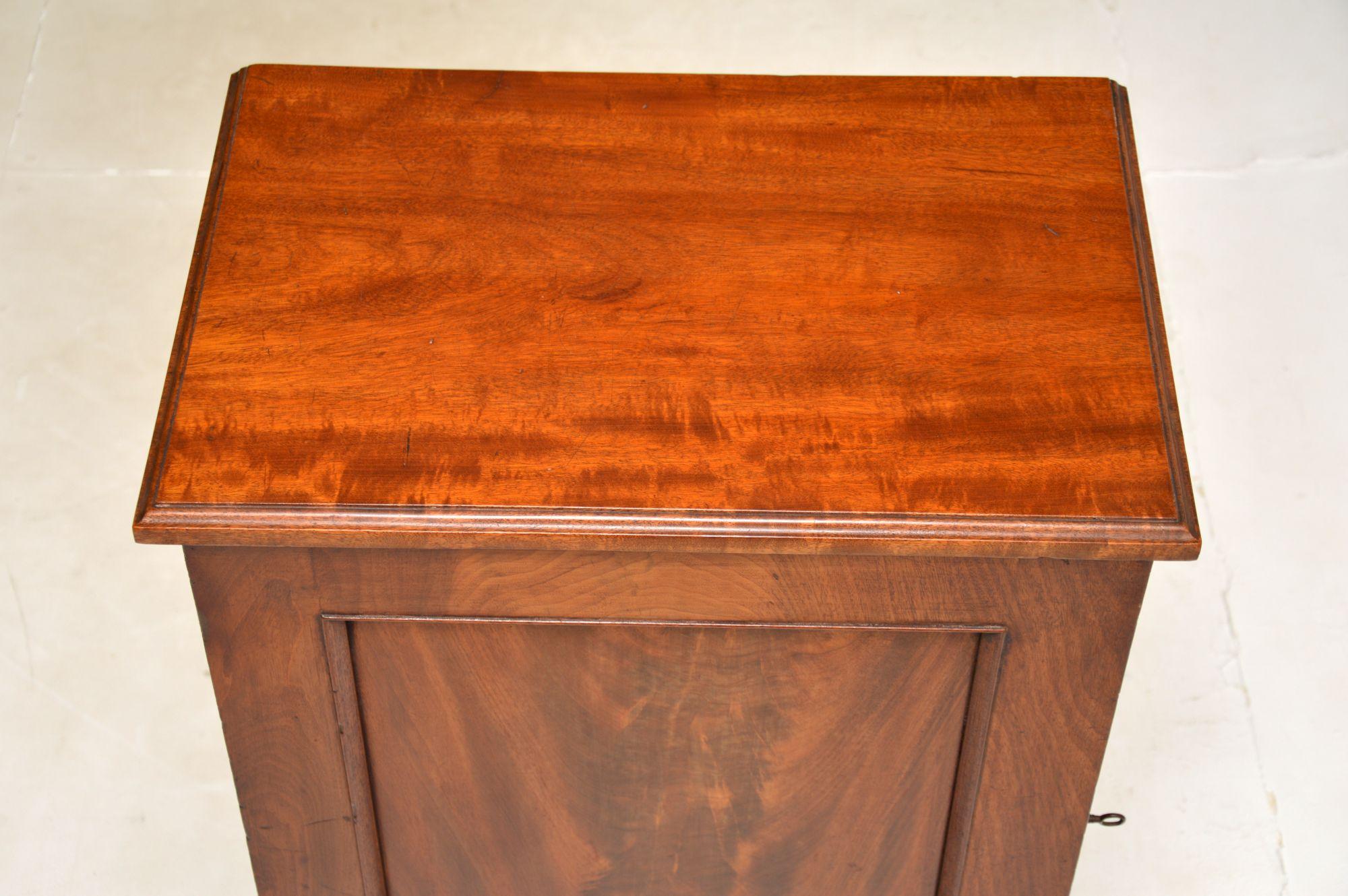 Wood Antique Georgian Period Cabinet For Sale