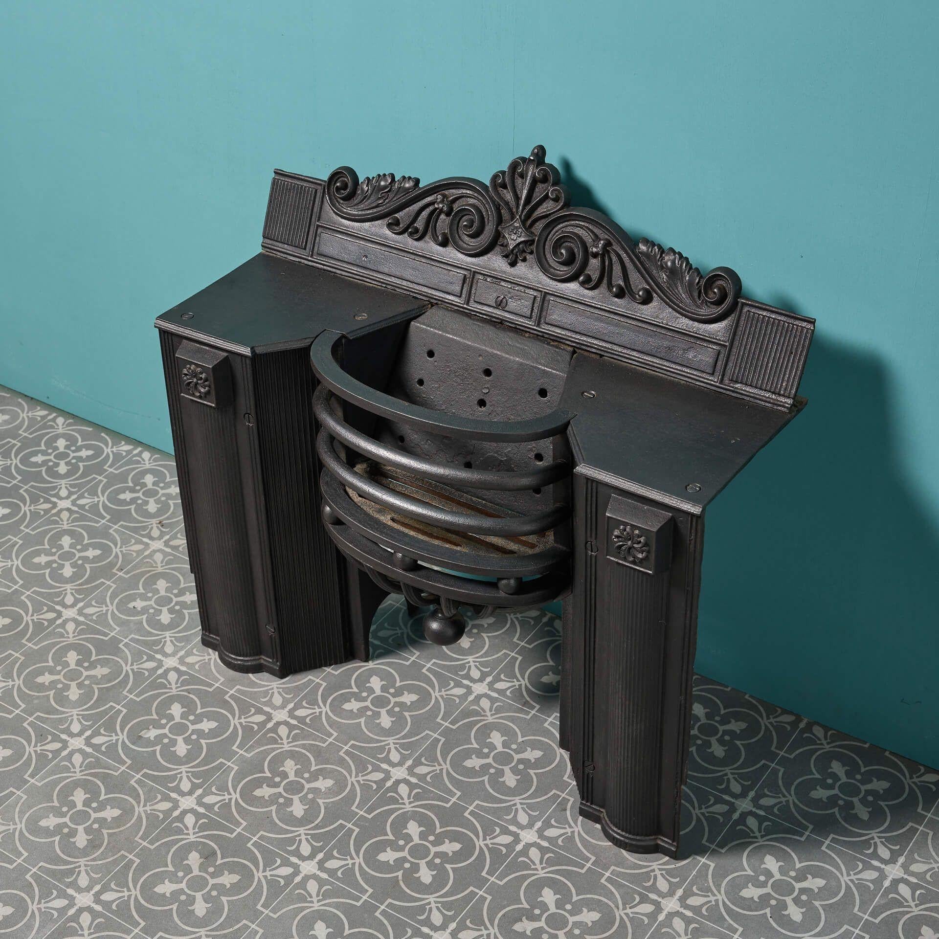 Moulage Ancienne grille de fourneau « Carron » d'époque géorgienne en vente
