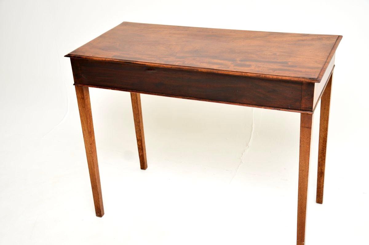 Late 18th Century Antique Georgian Period Console / Writing Table For Sale