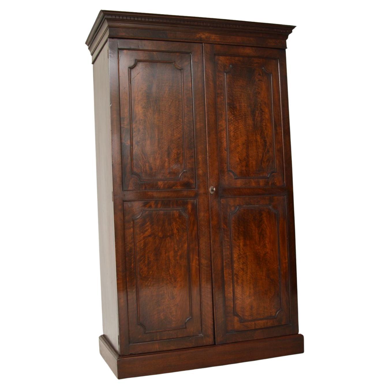 Antique Georgian Period Hall Cupboard / Wardrobe