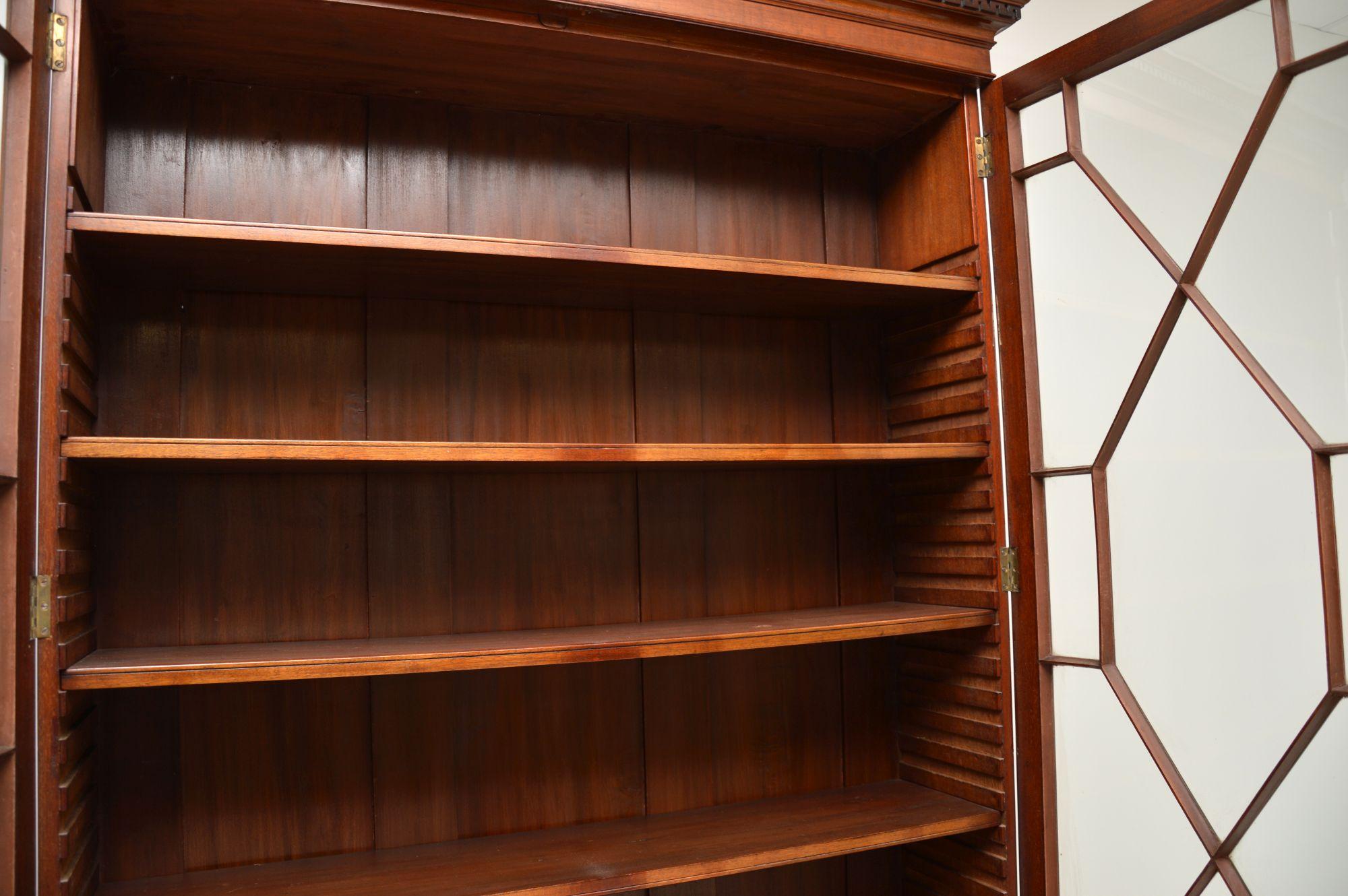 Late 18th Century Antique Georgian Period Library Bookcase