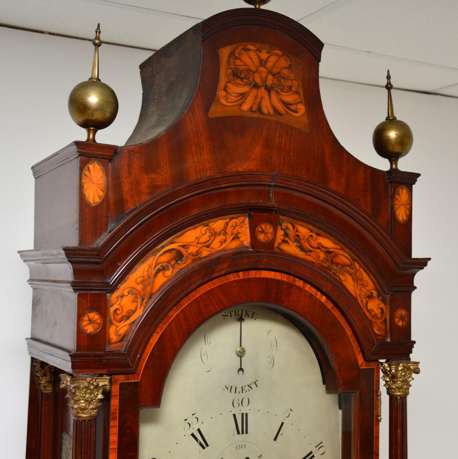 Antique Georgian Period Long Case Clock by Richard Reeves 4