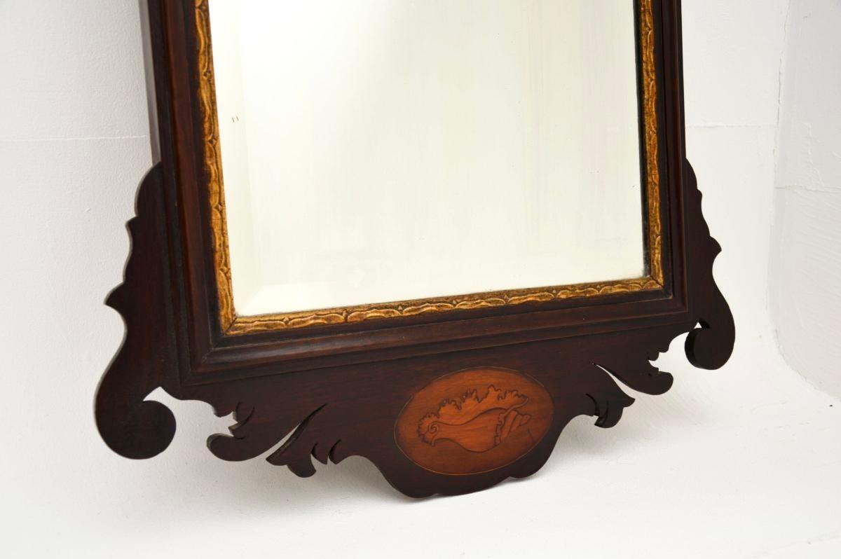Britannique Antique Parcel Mirror doré d'époque géorgienne en vente