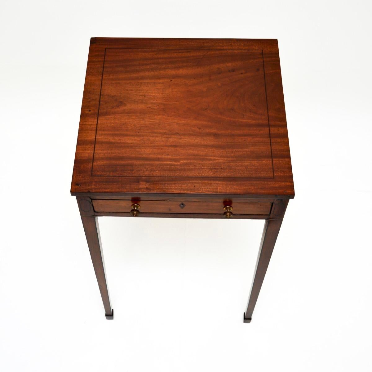 Early 19th Century Antique Georgian Period Side Table For Sale