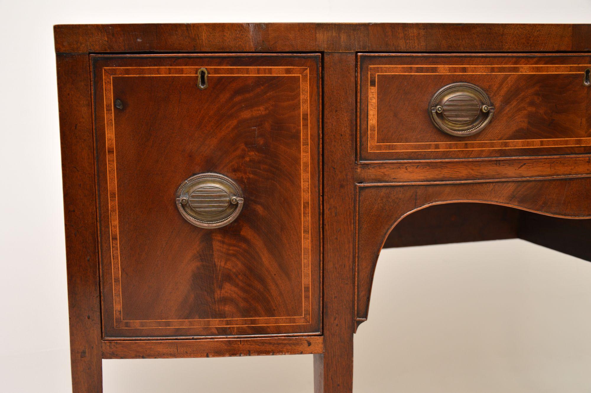 Wood Antique Georgian Period Sideboard