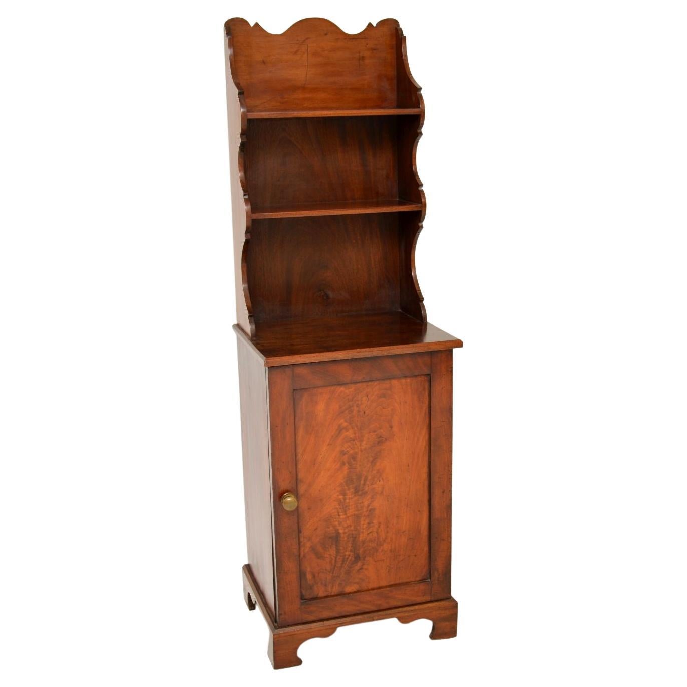 Antique Georgian Period Slim Dresser / Bookcase