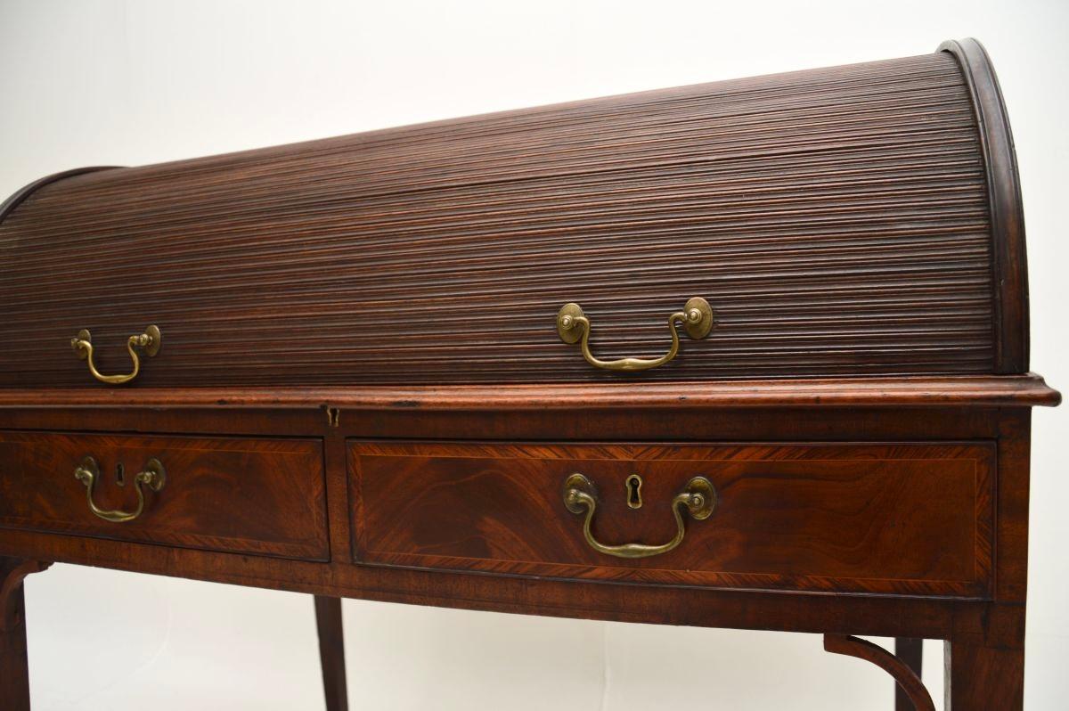 Antique Georgian Period Tambour Top Desk 3