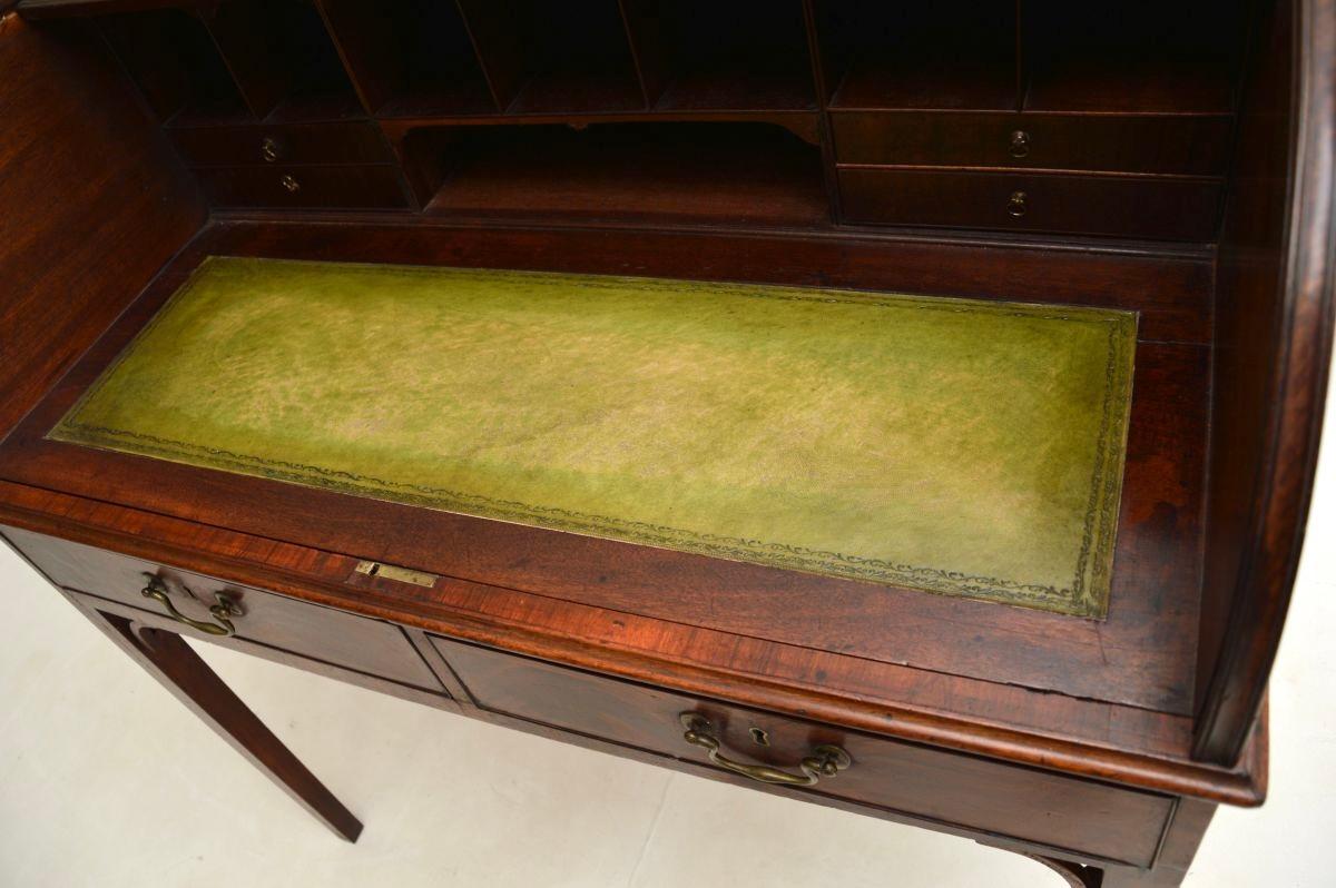 Antique Georgian Period Tambour Top Desk 5