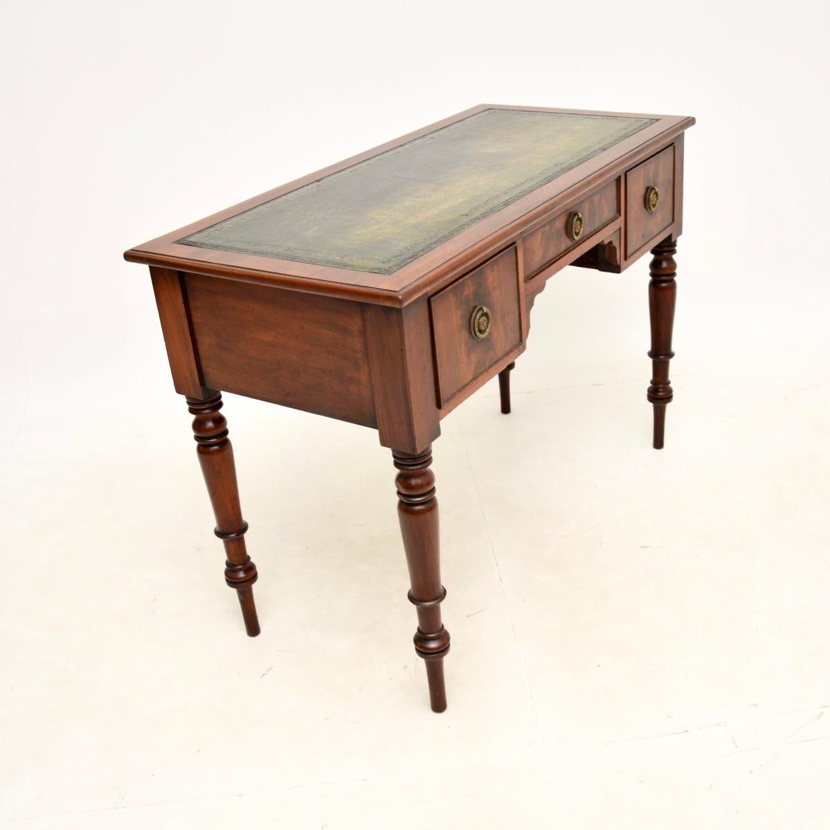 George III Antique Georgian Period Writing Table / Desk For Sale