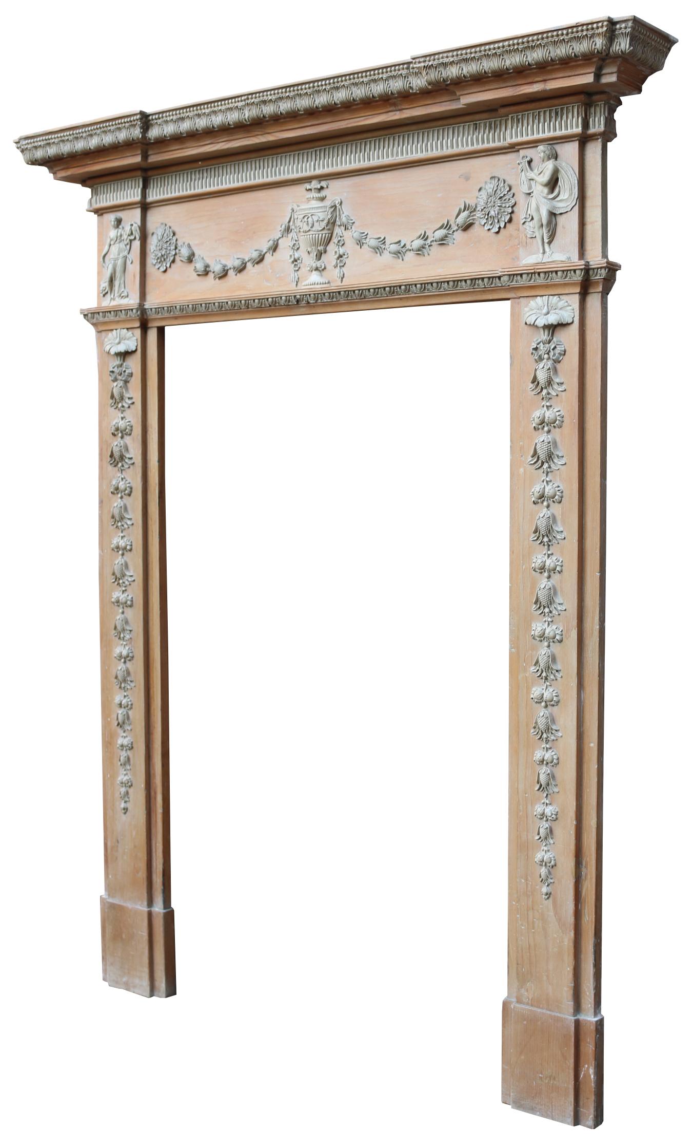 About

This beautiful fire surround originally came from a private residence in Harrogate, England. The fire surround is an unusually small size for this style. 

Available individually, or paired with its original grate (pictured)

The fire