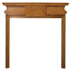 Used Georgian Pine Fire Surround