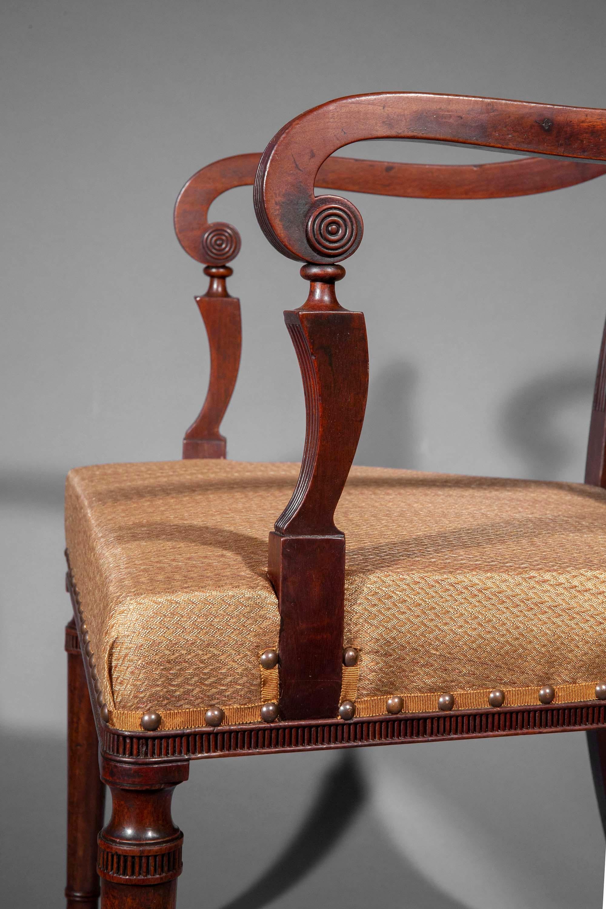 Regency Early 19th Century Armchair or Desk Chair