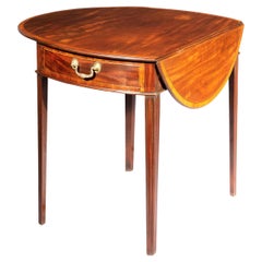 Georgian Oval Pembroke Table