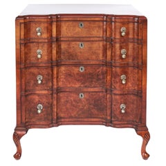 Antique Georgian Revival Walnut Chest