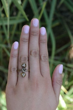 Antique Georgian Rose Cut Diamond Wedding Ring