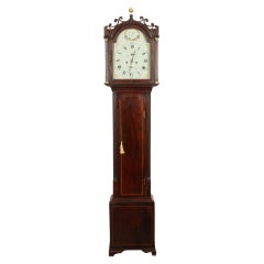 Antique Georgian Scottish Orkney Island Tall Case 8 day Grandfather Clock 1810